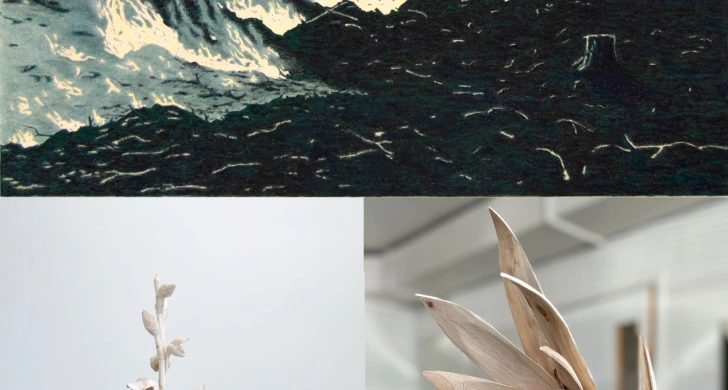 Verk av Hanna Una Holmquist och Hanna Skog