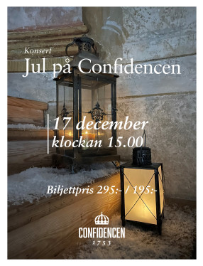 Julkonsert på Confidencen