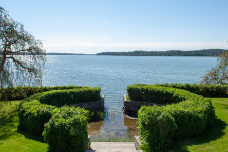 Lillhamnen vid Tullgarns slott