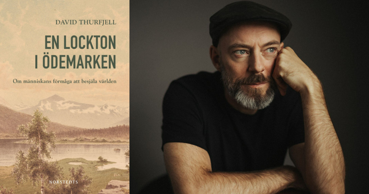 David Thurfjell. Nya boken En lockton i ödemarken.