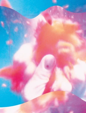 Kollage av stillbild från videoverket ”Tyngdkraft, var min vän”, 2007.