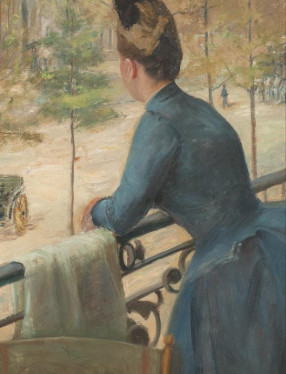 Prins Eugen, På balkongen, Paris