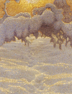 Gustaf Fjæstad, Livsgåtan, 1919. Fotograf: Lars Norrby