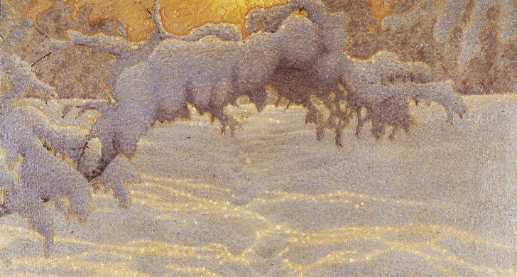 Gustaf Fjæstad, Livsgåtan, 1919. Fotograf: Lars Norrby