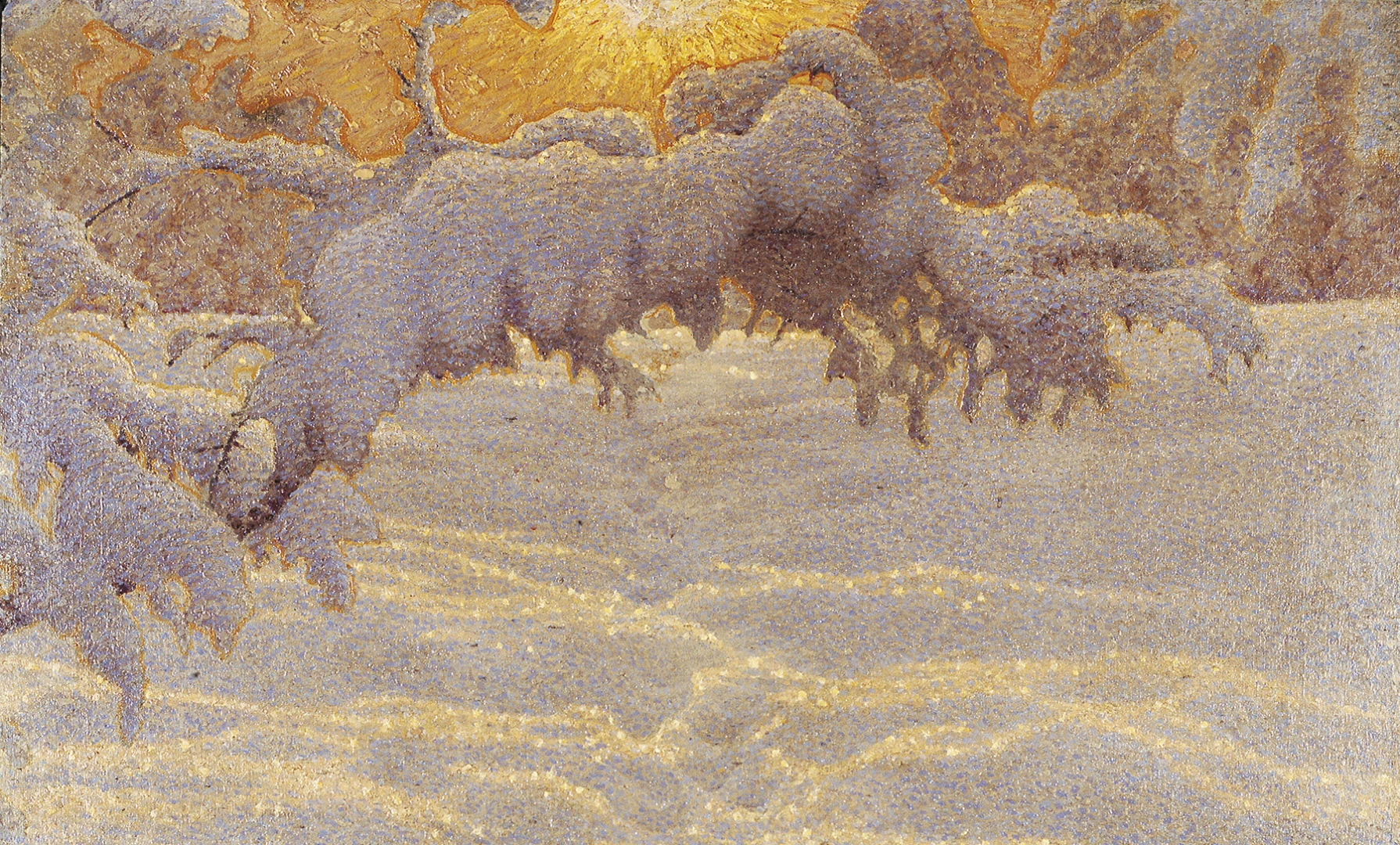 Gustaf Fjæstad, Livsgåtan, 1919. Fotograf: Lars Norrby