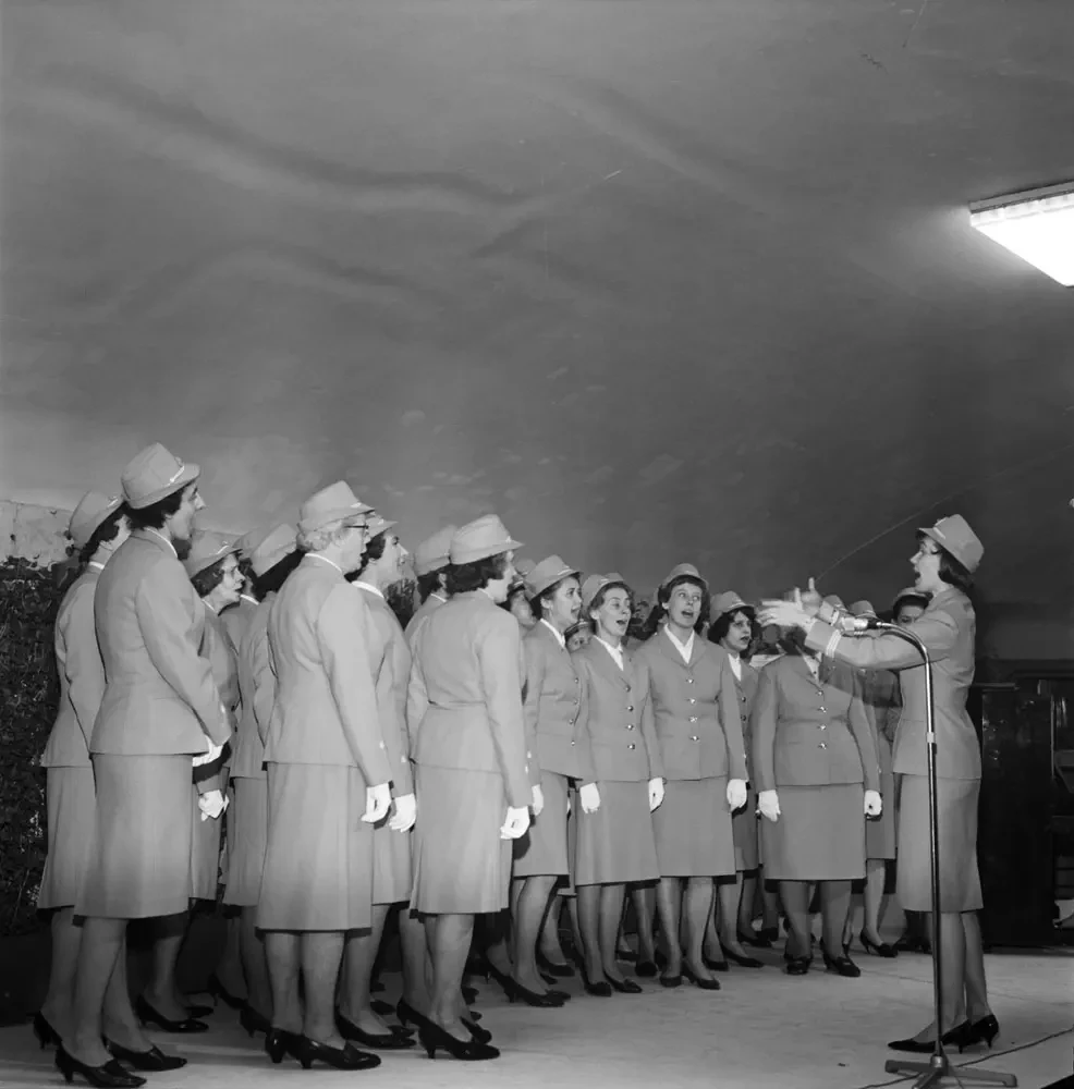 Invigning av Östermalmstorg, 16 maj 1965.