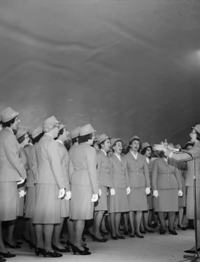 Invigning av Östermalmstorg, 16 maj 1965.