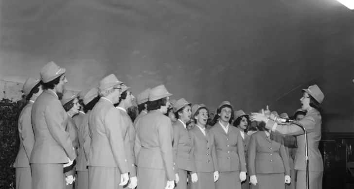 Invigning av Östermalmstorg, 16 maj 1965.