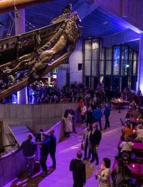 Kulturnatten på Vasamuseet.