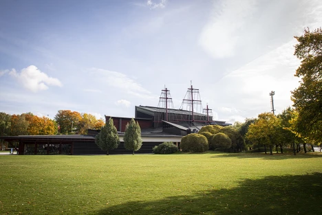 Vasamuseet om hösten.