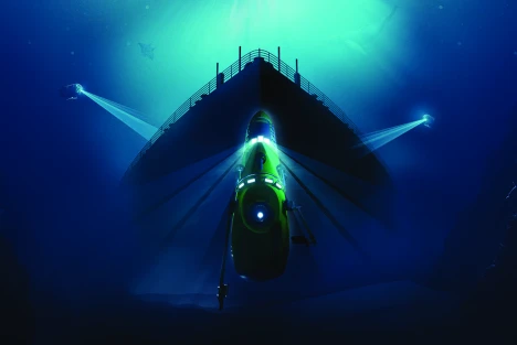 Annonsbild utställningen James Cameron - Challenging the Deep