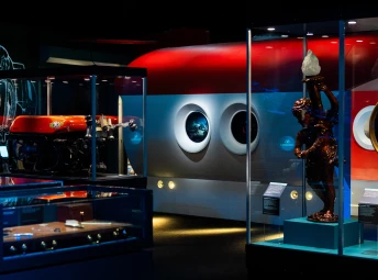 Montrar i utställning på Vasamuseet.