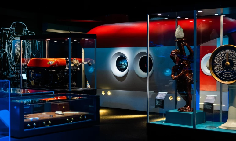 Montrar i utställning på Vasamuseet.