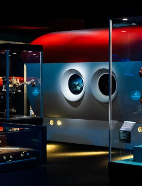 Montrar i utställning på Vasamuseet.