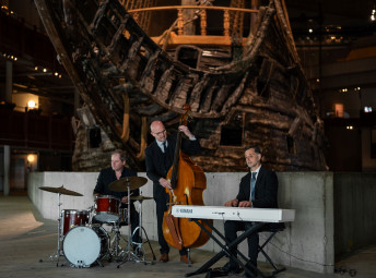 The Blue Sounds with Horns på Vasamuseet.