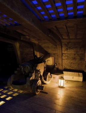 Del av utställning på Vasamuseet.