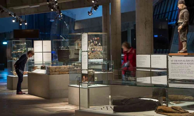 Detalj ur Vasamuseets utställning Livet ombord.