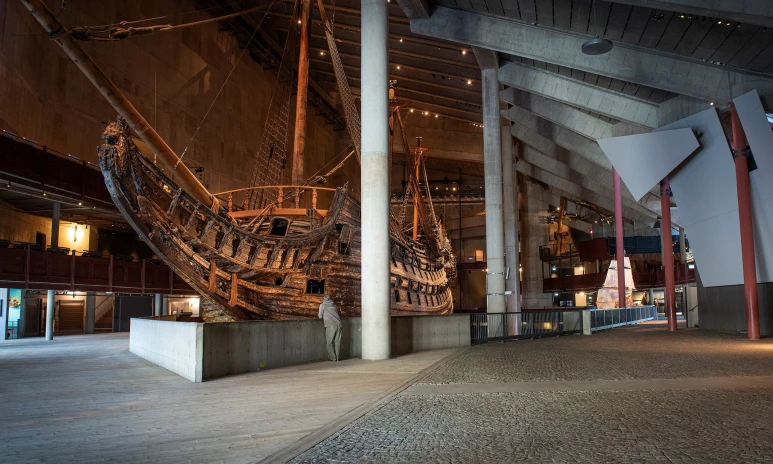Skeppet Vasa på Vasamuseet.