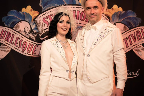 Stockholm Burlesque Festivals producenter Fräulein Frauke & JP Bichard