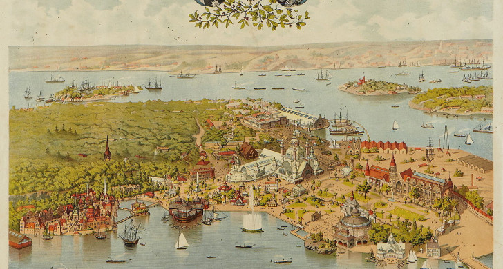 Allmänna konst- och industriutställningen på Djurgården i Stockholm 1897.