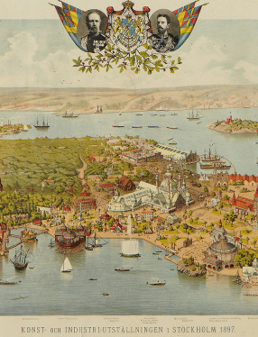 Allmänna konst- och industriutställningen på Djurgården i Stockholm 1897.